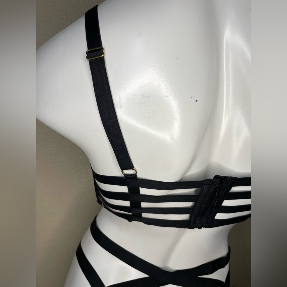 Victoria’s Secret Bra V-Wire Long Line Bralette & Panty Set VS Signature 🆕 - Picture 5 of 16